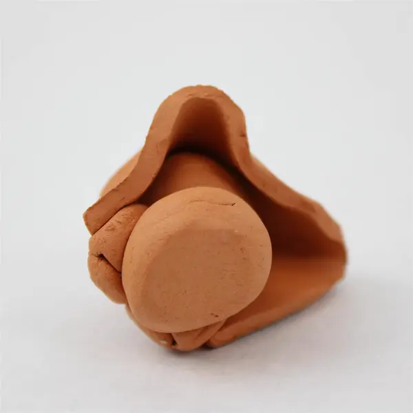 Handcrafted Clay Nativity Scene Miniatures Tabletop Shelf Display 2x2x1.5