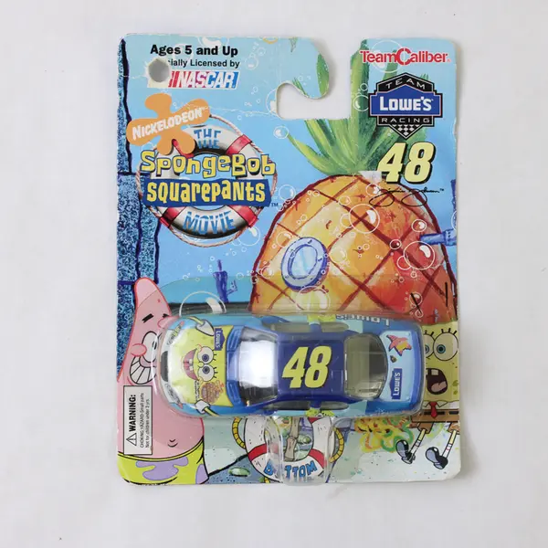 Team Caliber Jimmie Johnson #48 SpongeBob Lowe's NASCAR Diecast Car