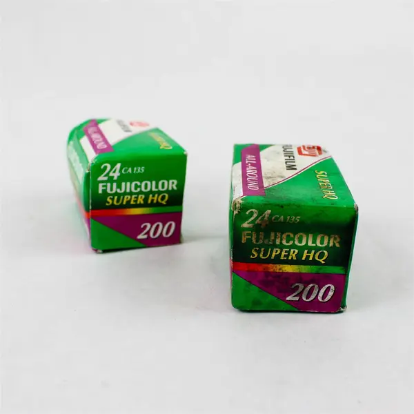 Lot of 2 Fujifilm Super HQ 200 35mm 24exp Color Film - New Sealed