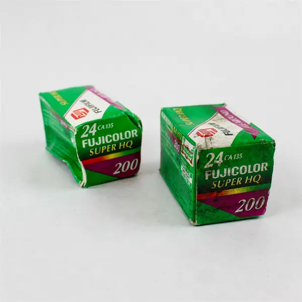 Lot of 2 Fujifilm Super HQ 200 35mm 24exp Color Film - New Sealed