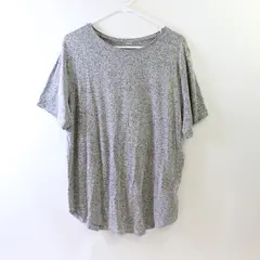 Old Navy Gray Marled Knit Short-Sleeved Top Women's XL