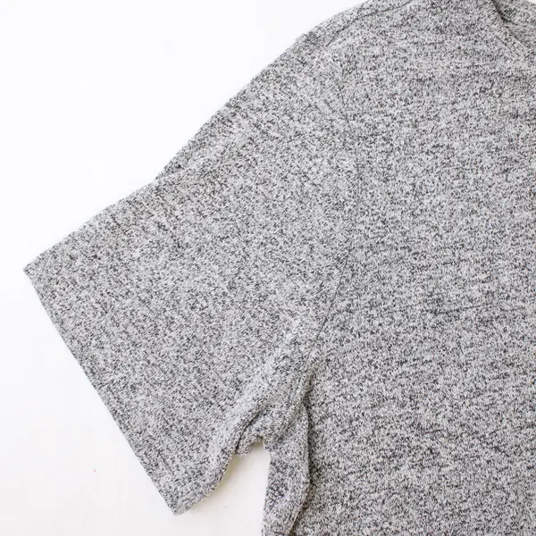 Old Navy Gray Marled Knit Short-Sleeved Top Women's XL