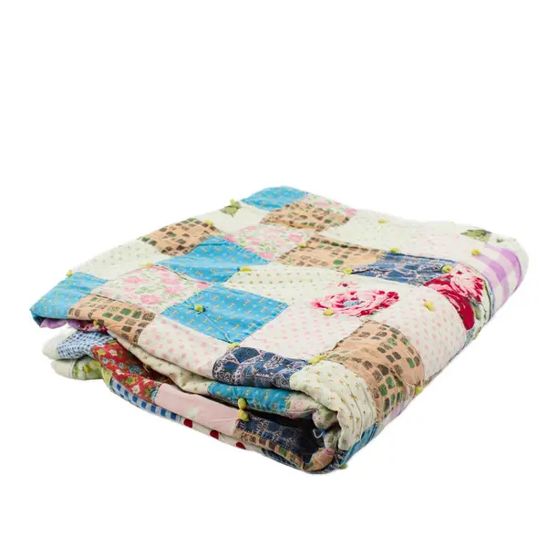 Antique 1930's - 40's Feed Sack Quilt for Repair Restoration