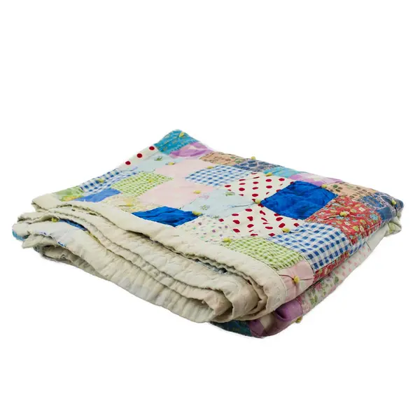 Antique 1930's - 40's Feed Sack Quilt for Repair Restoration