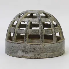 Vintage Dome Style Metal Wire Cage Flower Frog Flower Arranging
