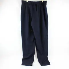 Briggs Solid Navy Blue Color Elastic Waistband Loose Fit Pants Women's Size 14