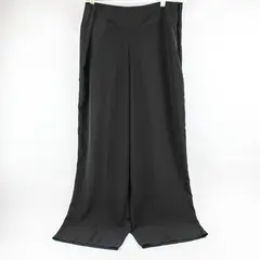 Apt 9 Solid Black Color Elastic Waistband Flowy Loose Fit Pants Women's Size XL