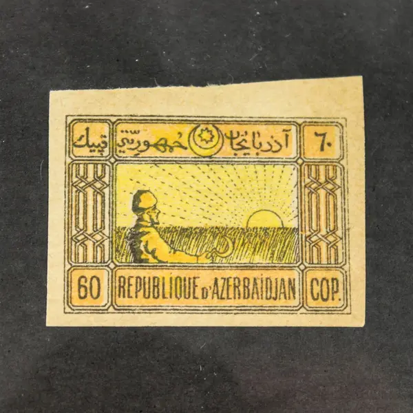 Lot Of 6 Azerbaijan Stamps Hinged 1919