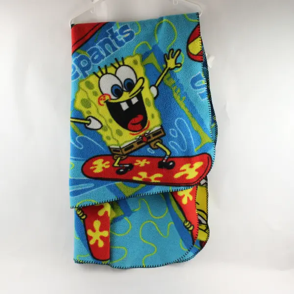 SpongeBob Throw Blanket 46x60 Pre-Owned Lightweight