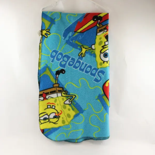 SpongeBob Throw Blanket 46x60 Pre-Owned Lightweight