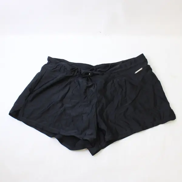 ZeroXposur Solid Black Swim Shorts Women's Size 12