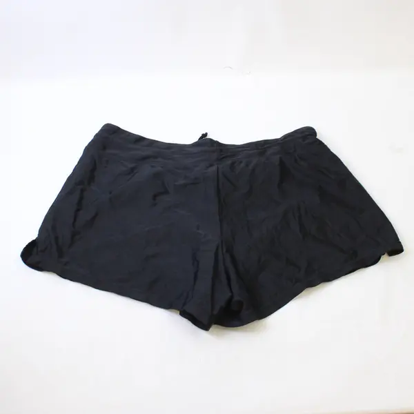 ZeroXposur Solid Black Swim Shorts Women's Size 12