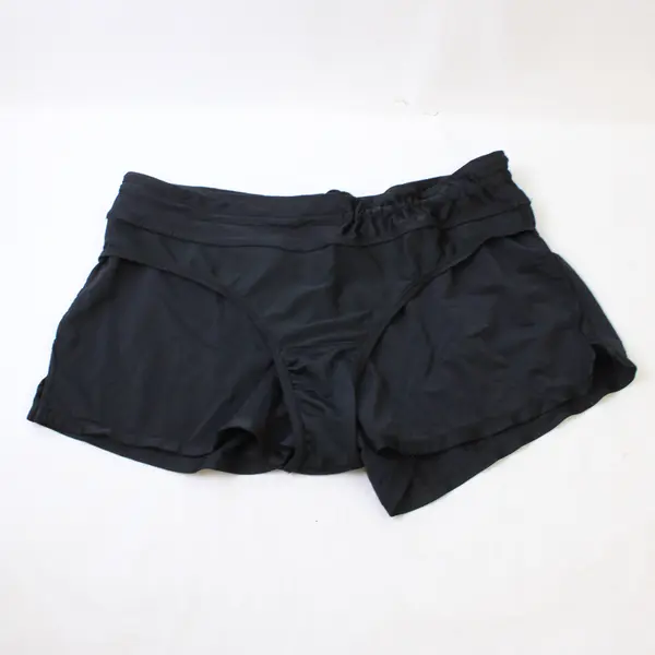 ZeroXposur Solid Black Swim Shorts Women's Size 12