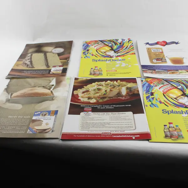 Lot of 6 Cooking Club Magazines 2009-2010 Good Condition