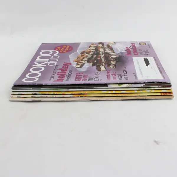 Lot of 6 Cooking Club Magazines 2009-2010 Good Condition