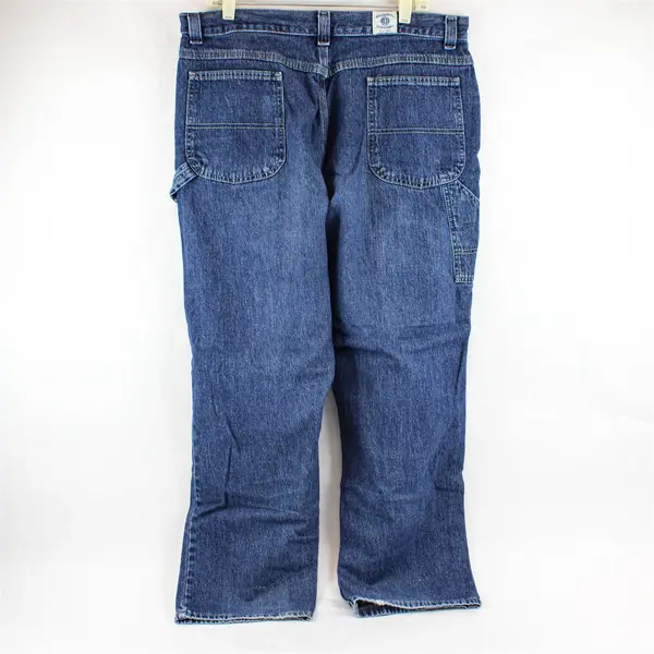 Vintage Lee Riders Women's 38x30 Medium Wash Denim Carpenter Pants