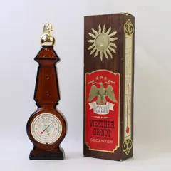 Vintage Avon Weather Or Not Decanter Leather After Shave (Full Bottle, 5 Oz)