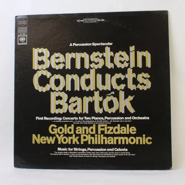  Bernstein Conducts Bartok 12" Vinyl Record
