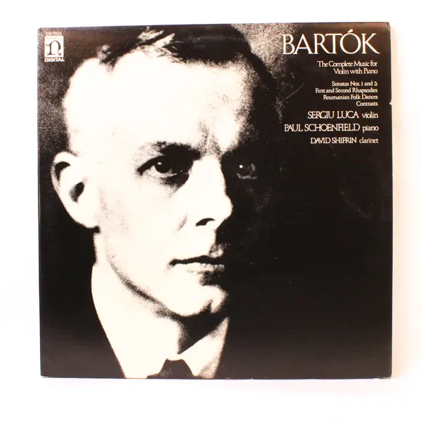 Bartok The Complete Music for Violin with Piano 2 12" Vinyl Records