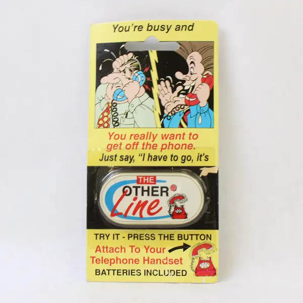 Vintage "The Other Line" Telephone Novelty Gadget