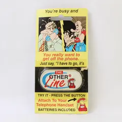 Vintage "The Other Line" Telephone Novelty Gadget