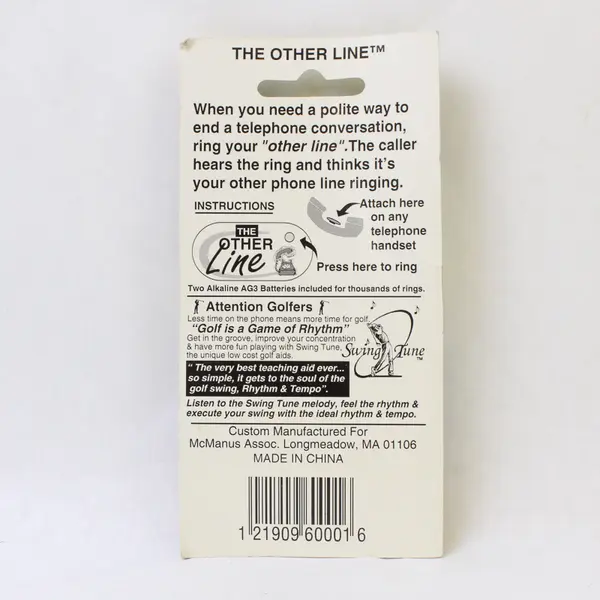 Vintage "The Other Line" Telephone Novelty Gadget