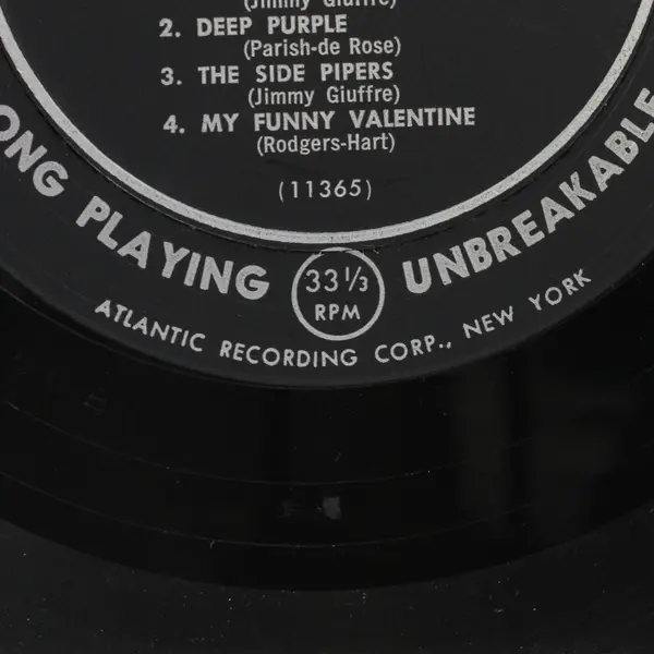 The Jimmy Giuffre Clarinet 12"  Vinyl  Record