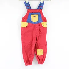 Circo Primary Color Colorblock Overalls Toddlers Size 3T