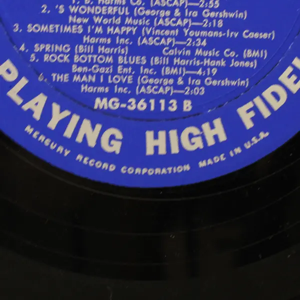  The Harris Touch  Featuring Bill Harris 12" Vinyl Record