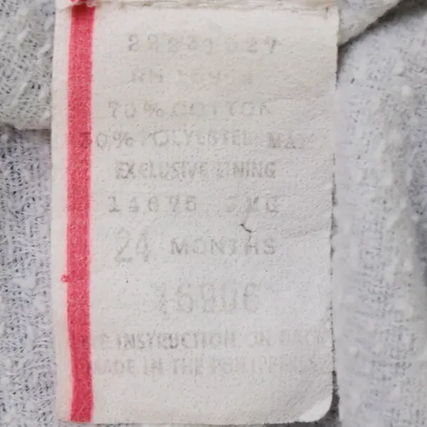 Vintage Train-Themed Applique Coveralls Baby's Size 24M Flawed