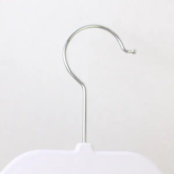 Lot of 9 Plastic Slip-Resistant Clothes Hangers 
