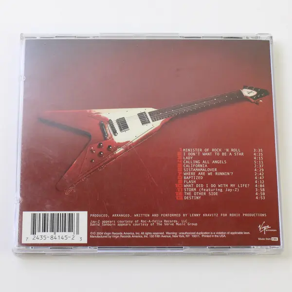 Baptism by Lenny Kravitz 2004 CD #7243-58414523