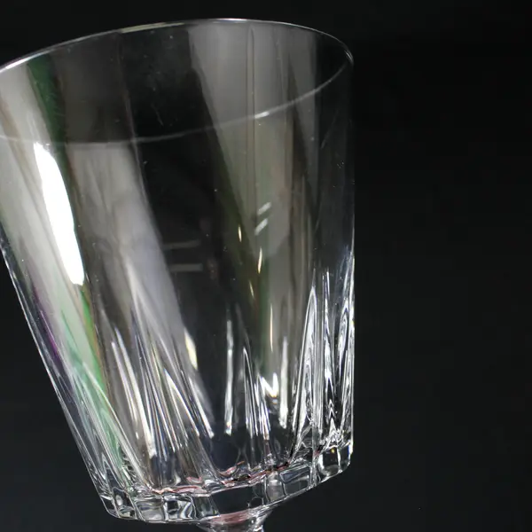 Cristal D' Arques Chantelle Crystal Claret Glass 6 7/8"