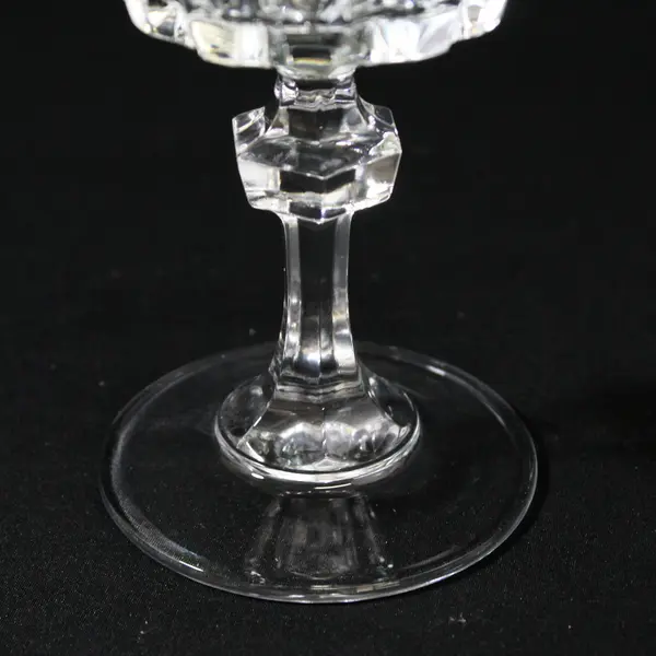 Cristal D' Arques Chantelle Crystal Claret Glass 6 7/8"