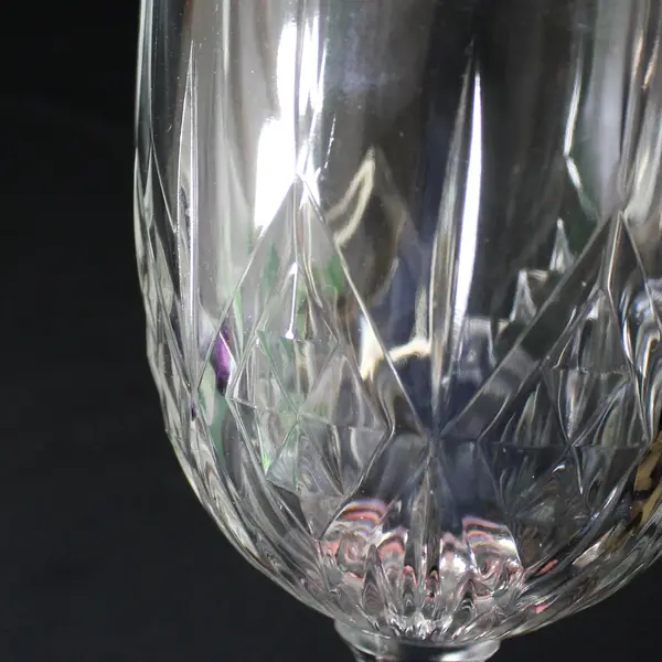 Anchor Hocking Canfield Clear Crystal Wine Glass