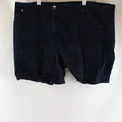 Ellos Navy Blue Cotton Shorts Women's Size 18