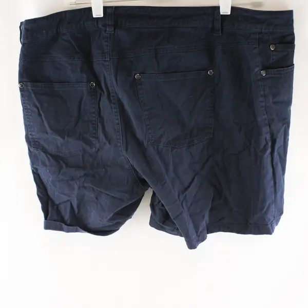 Ellos Navy Blue Cotton Shorts Women's Size 18
