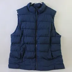 Dip Navy Blue Puffer Vest Women's XL