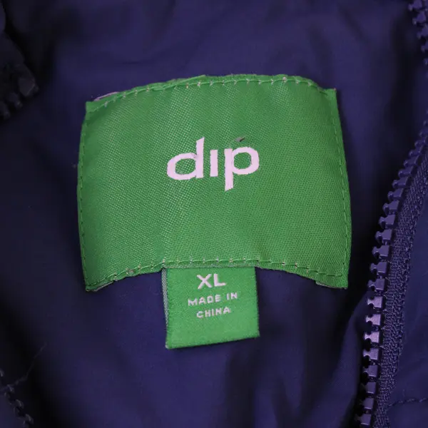 Dip Navy Blue Puffer Vest Women's XL