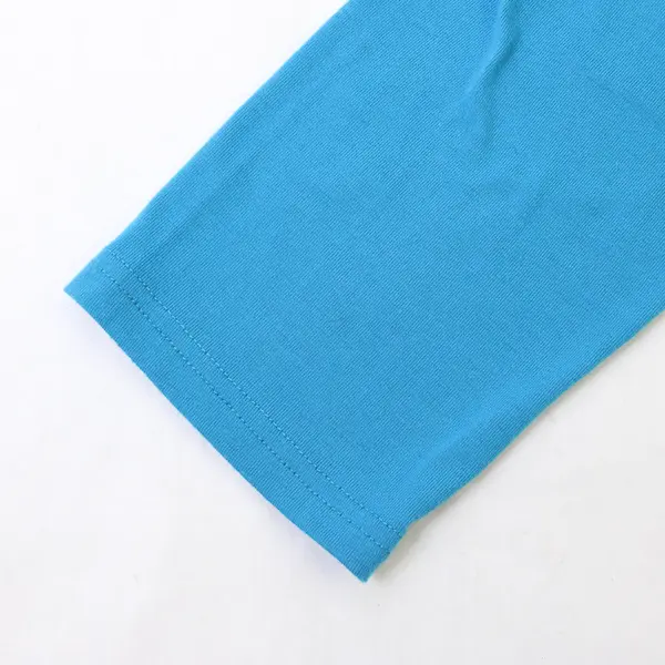 Acevog Blue Long-Sleeved Wrap Cardigan Women's Large