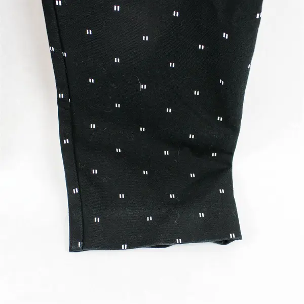 GAP Black and White Patterned Signature Skinny Ankle Jeans Women's Size 10 Tall