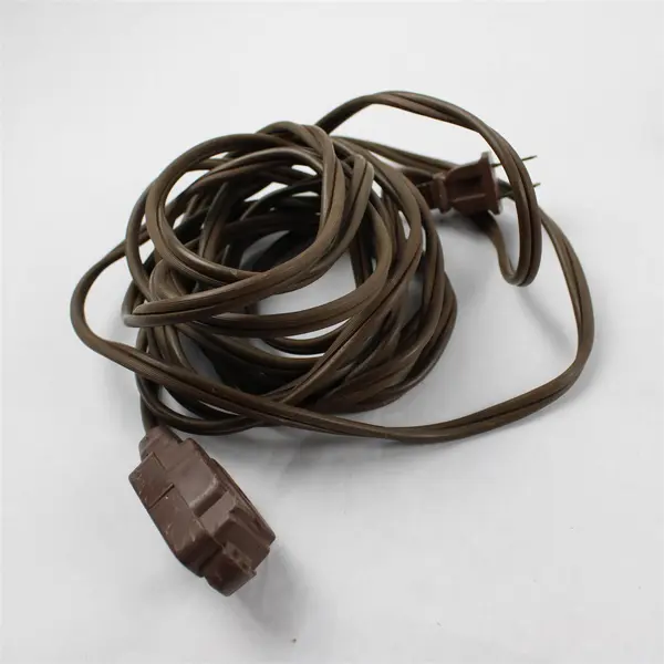 Lot of 3 Extension Cords Varied Lengths and Colors 8ft and 15ft Untested