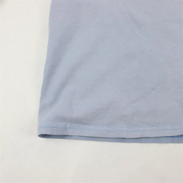 Port & Co Konos Surf Club Cafe Print Light Blue Short Sleeve T-Shirt Men's Sz XL