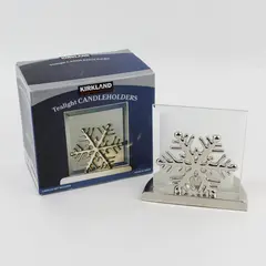 Kirkland Signature Tealight Candleholder (Snowflake design)