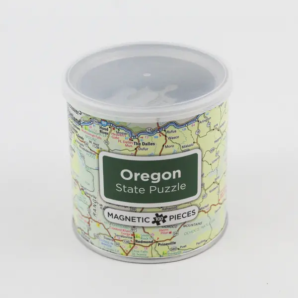 Geo Toys Oregon State 100 Piece Magnetic Jigsaw Puzzle 