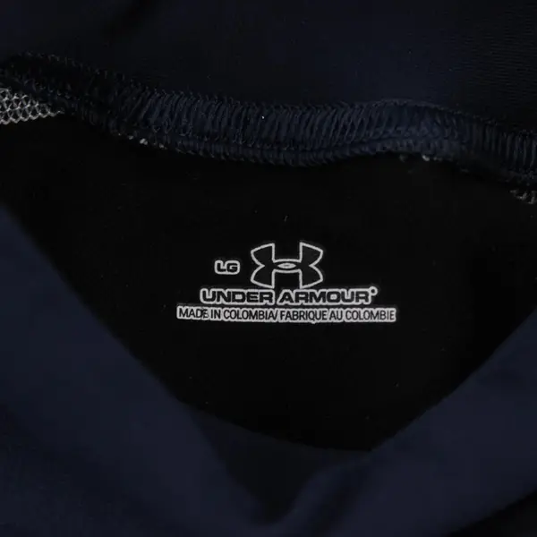 Under Armour Blue Long Sleeve Mock Neck Activewear T-Shirt Top Men's Size L