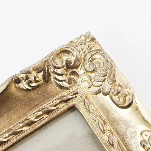 Cynthia Rowley Ornate  Gold Scroll Wood Photo Frame For 4x6 Photo