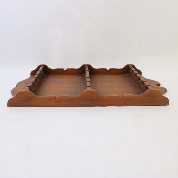 Wooden Wall Hanging Spoon Rack Holds 18 Spoons Rustic Display