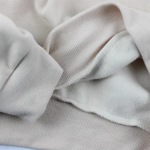 Better Together Cherry Hotel Embroidered Beige Long Sleeve Sweatshirt Women's XS