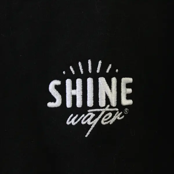Independent 'Shine Water' Embroidered Black Long Sleeve Sweatshirt Men's Size L